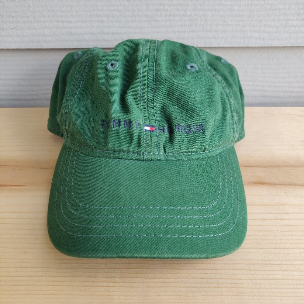 Green Tommy Hilfiger Cap. Great Condition. OS